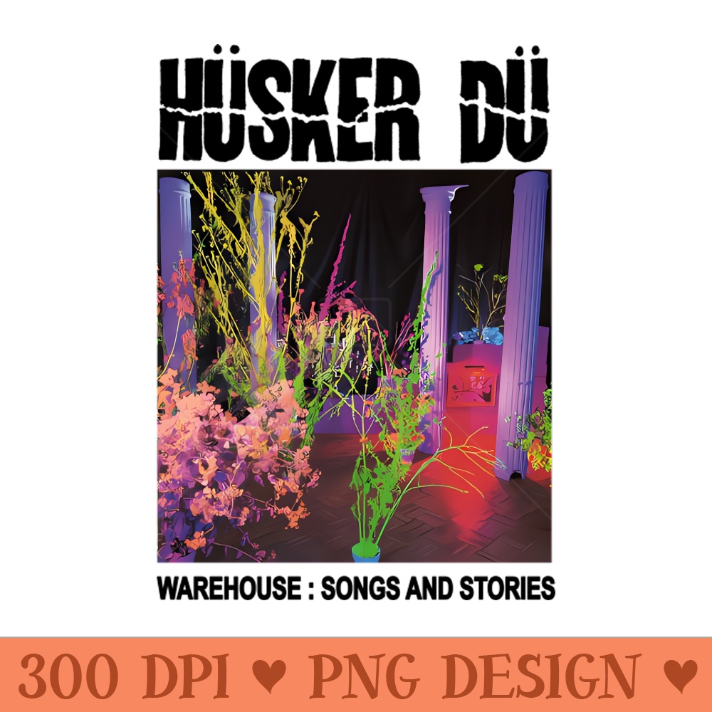 Husker Du Warehouse Songs And Stories - Digital PNG Download - Convenience