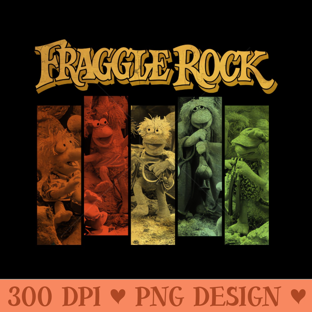 Fraglerock Squad Vintage - Vector PNG Download - Popularity
