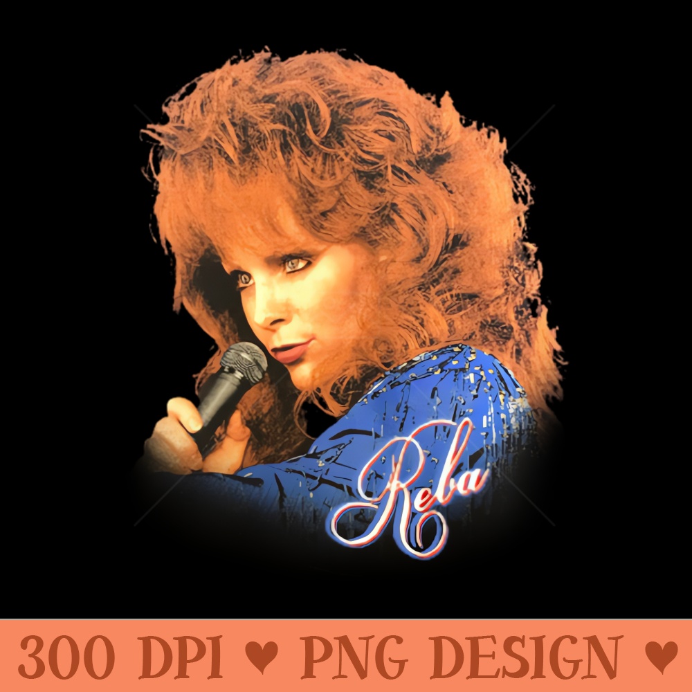 Reba McEntire Vintage Faded 80s - - Good Value