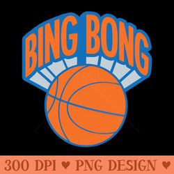 bing bong new york knicks spoof vintage - png download collection