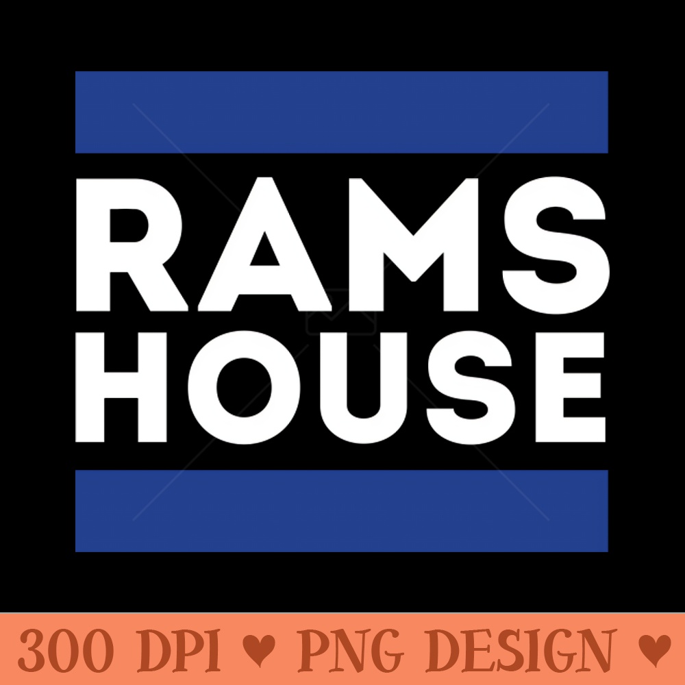 Rams House - PNG Illustrations - Professional Design