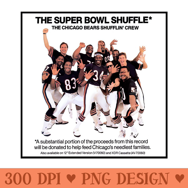 1986 + Hip Hop x Bears Patriots - Sublimation PNG - Latest Updates