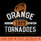 Orange Tornadoes Football - Premium PNG Downloads - Unique