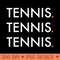 Tennis Design for Tennis Player - PNG Download Bundle - Unique