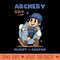 Cute Archery Boy - Instant PNG Download - Variety