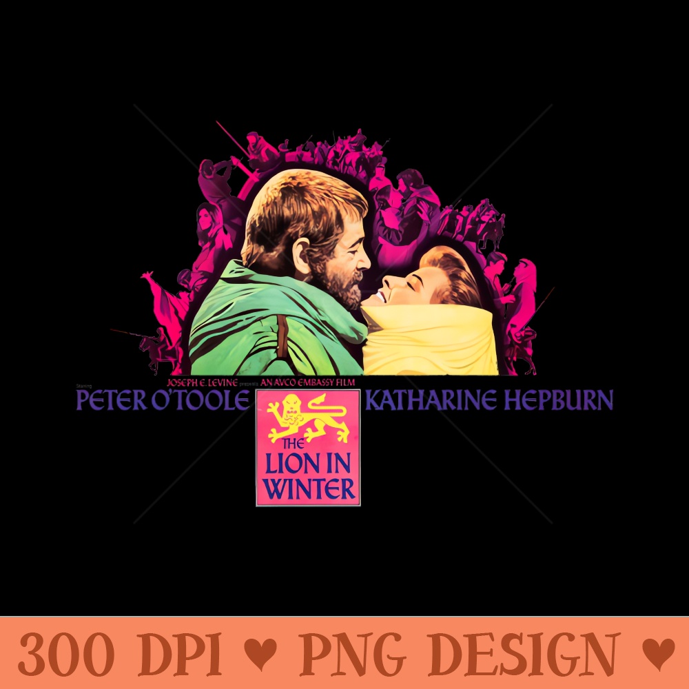 The Lion in Winter Movie Poster - PNG Download Collection - Unique