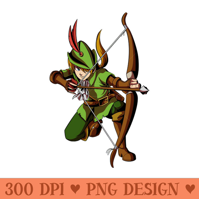 robinhood lost saga - Vector PNG Download - Professional Design