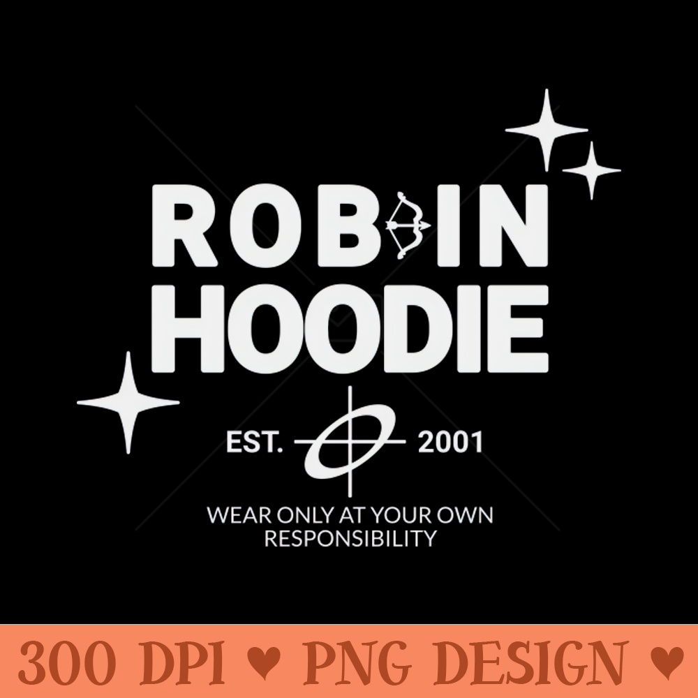 Rob In Hoodie Streetwear Joke - PNG Illustrations - Unique