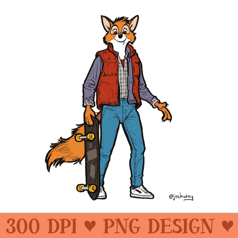 Fox - Digital PNG Download - Popularity