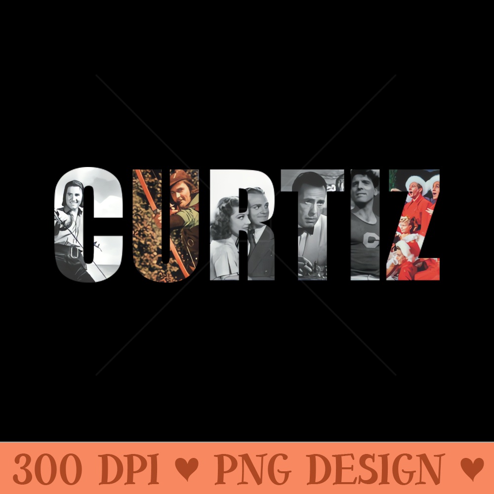 Michael Curtiz - Digital PNG Files - High Quality 300 DPI