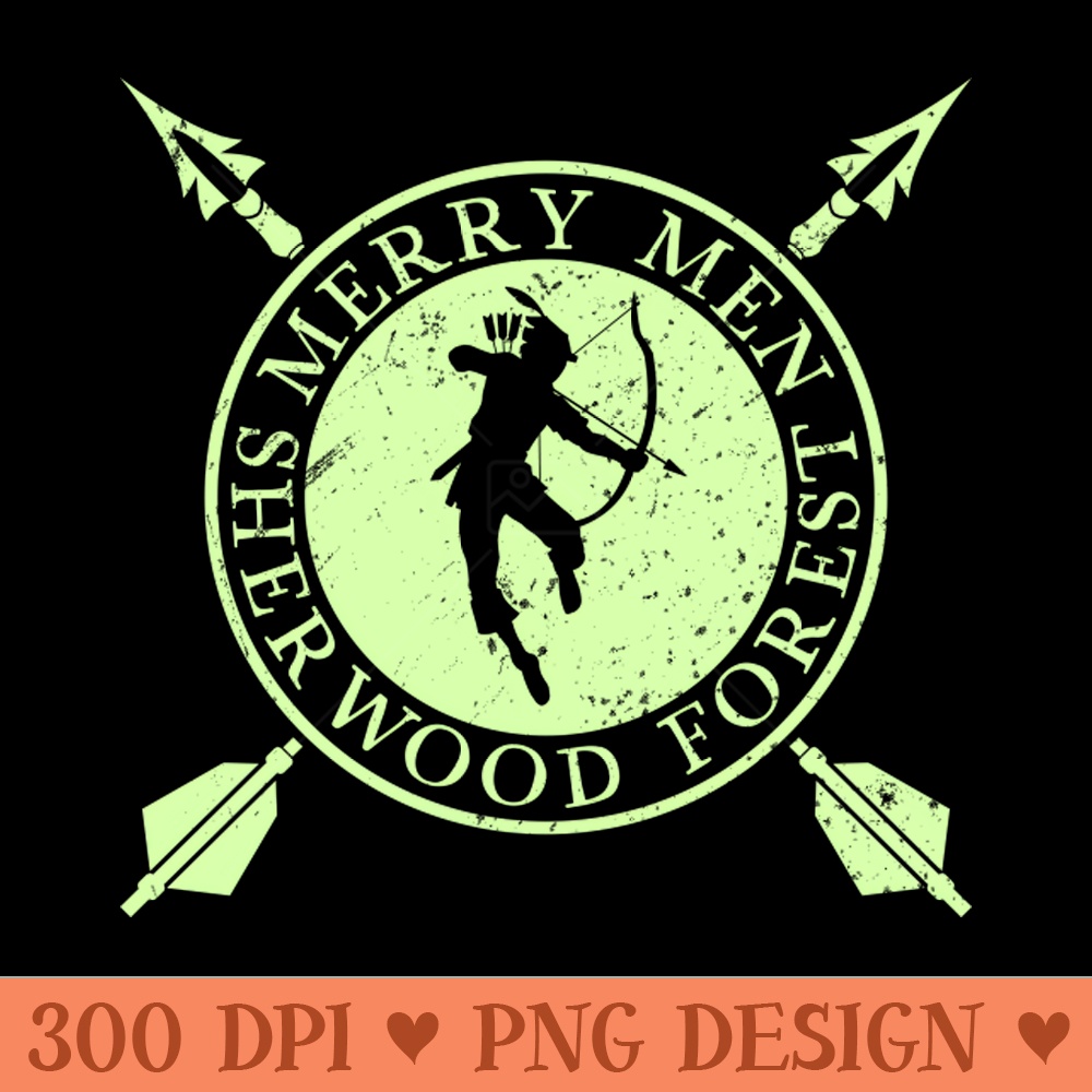 Merry Men - Digital PNG Files - Convenience