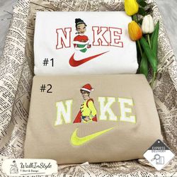 tiana princess and the prince naveen disney embroidered sweatshirts, embroidery matching couple
