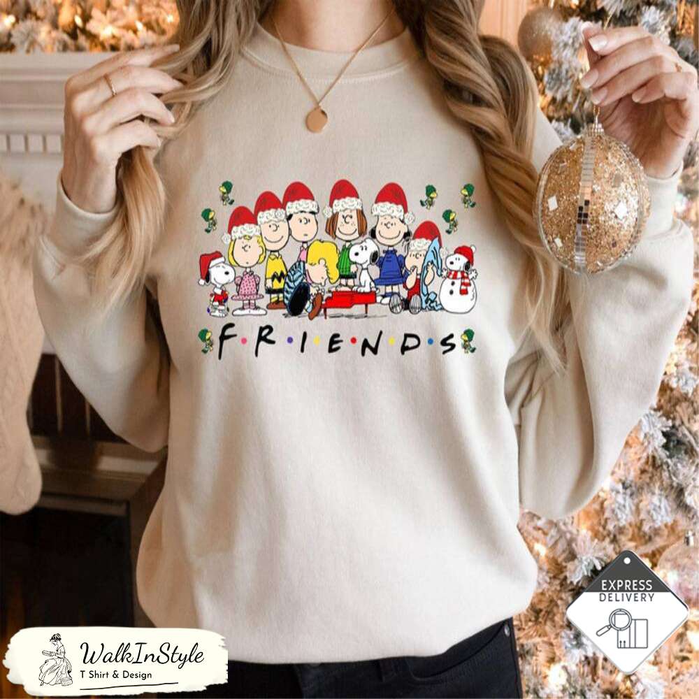 Christmas Snoopy Sweatshirt - Viralustee 1.jpg