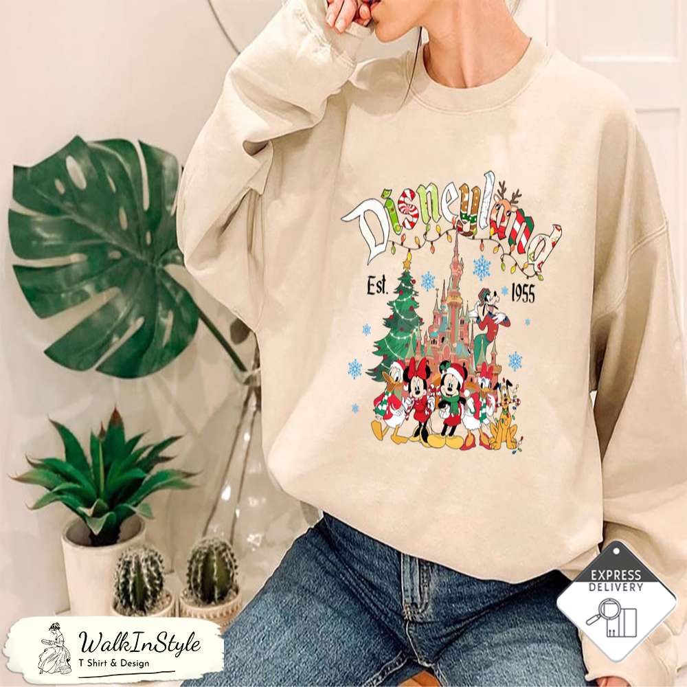 Disneyland Christmas Party Sweatshirt - Viralustee.jpg