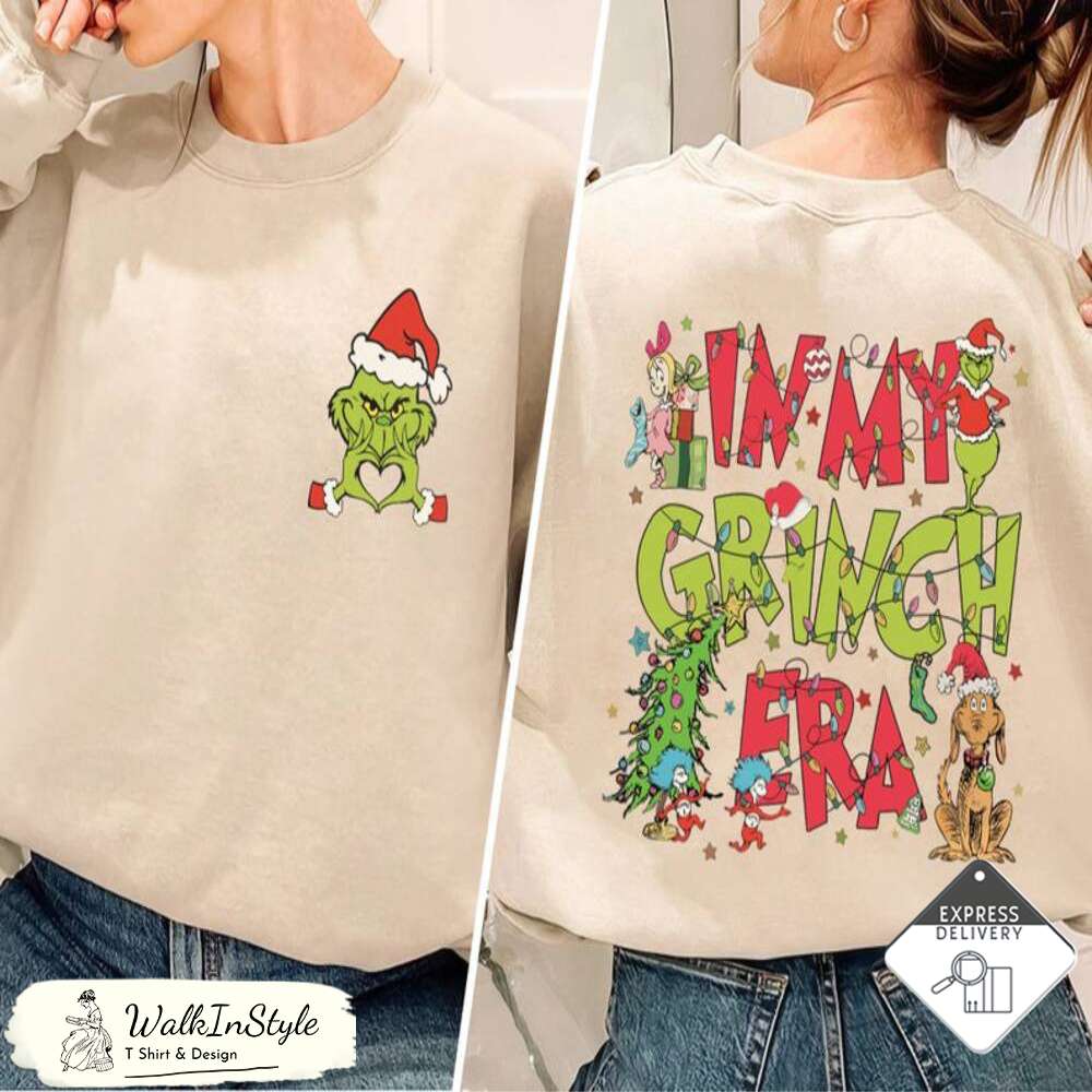 Funny In My Grinch Era Christmas Sweatshirt - Viralustee.jpg