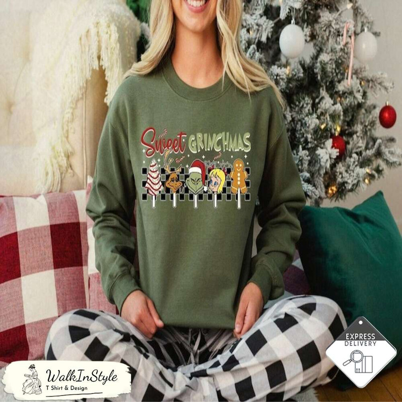 Grinch Sweet Christmas Sweatshirt - Viralustee.jpg