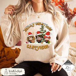 harry potter gryffindor christmas sweatshirt