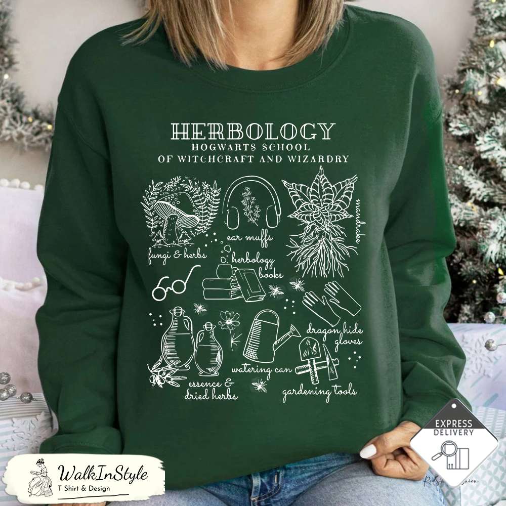 Harry Potter Herbology Sweatshirt, Harry Potter Merchandise - Viralustee.jpg