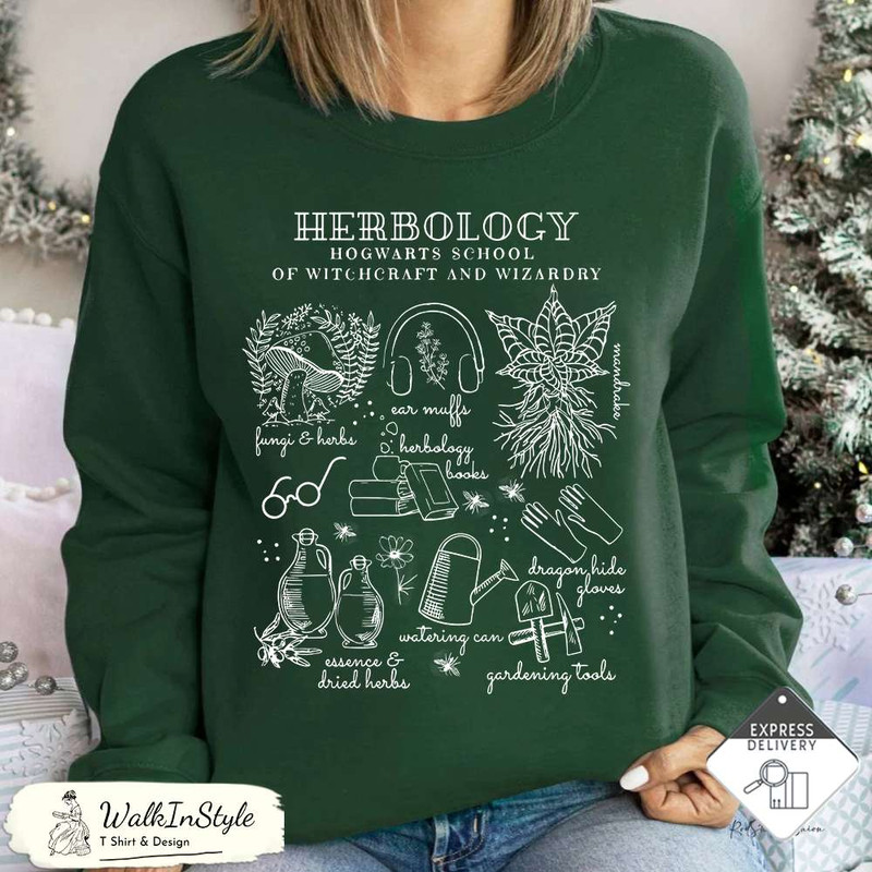 Harry Potter Herbology Sweatshirt, Harry Potter Merchandise - Viralustee.jpg