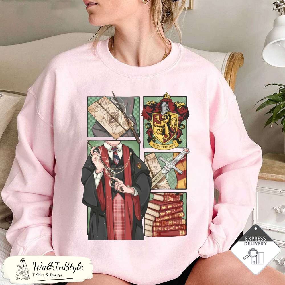Hogwarts Gryffindor Uniform Sweatshirt - Viralustee.jpg