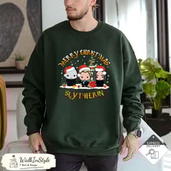 merry christmas slytherin sweatshirt