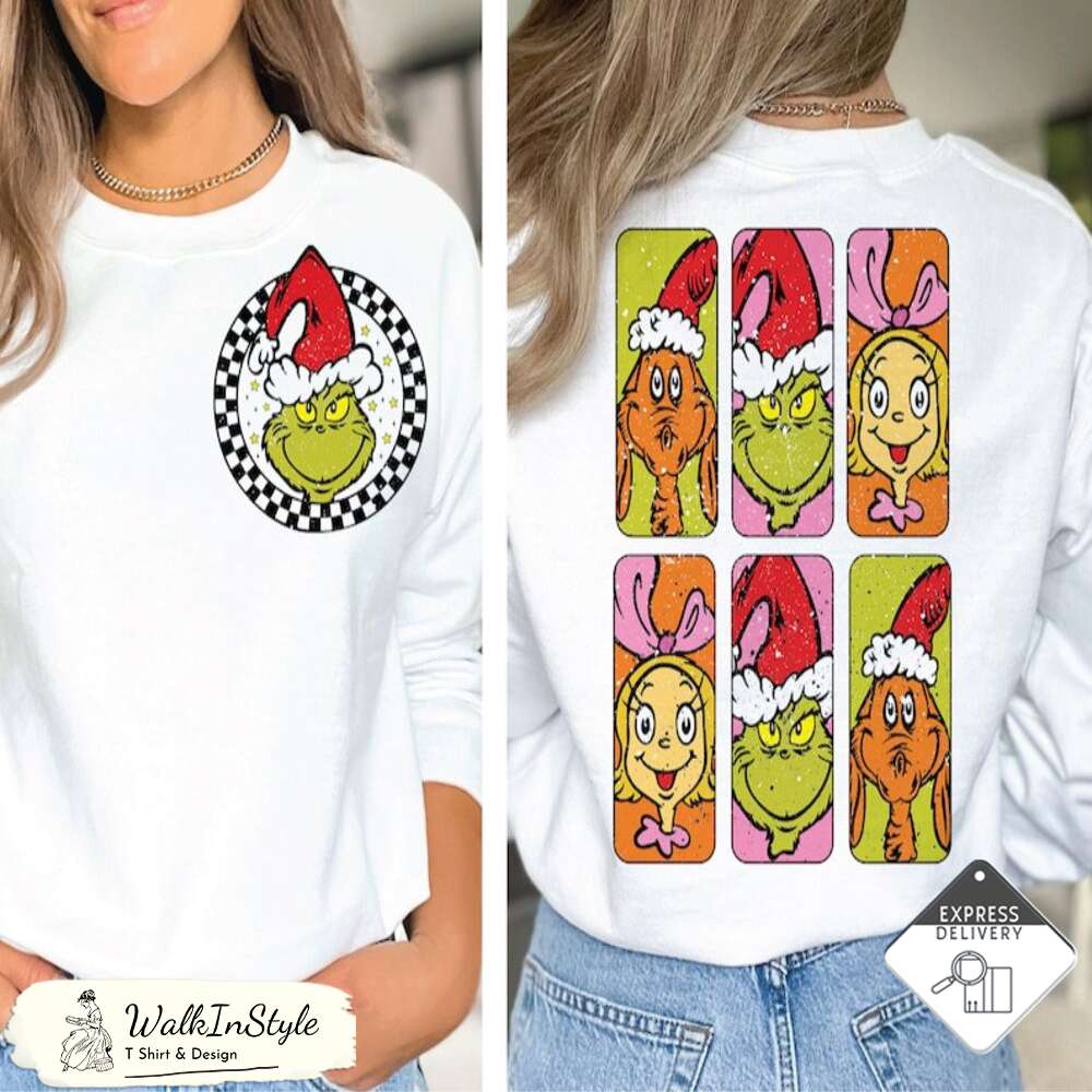 Retro Grinc Christmas Era Crewneck Sweashirt - Viralustee.jpg