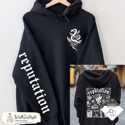 taylor swift eras hooded sweatshirt, taylor swift reputation sweatshirt, taylor swift eras tour sweatshirt