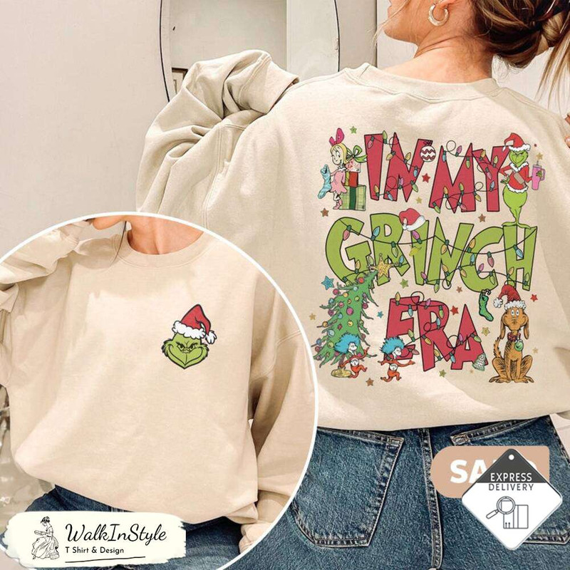 Vintage In My Grinch Era Christmas Sweatshirt, Christmas Movie Sweatshirt, Christmas Gift - Viralustee.jpg