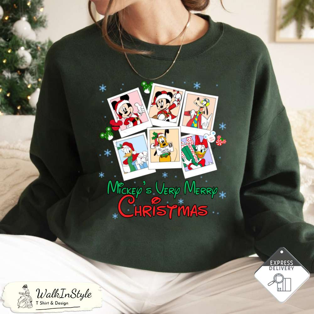 Vintage Mickey's Very Merry Christmas Shirt - Viralustee.jpg