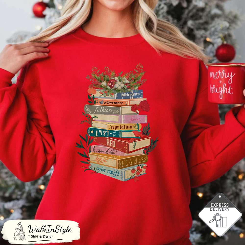 Vintage Taylors Version Album Book Sweatshirt, TAylor Swift Album Sweatshirt - Viralustee.jpg