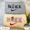 Nike Jack Skellington And Sally Embroidered Sweatshirts Matching, Christmas Nike Embroidery Matching - Viralustee.jpg