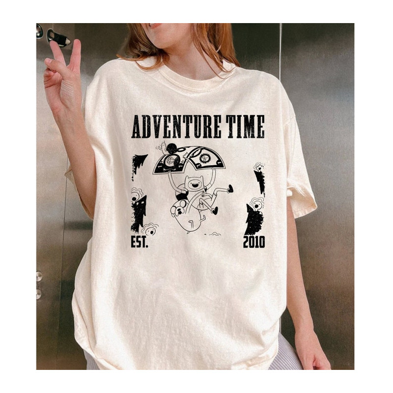 Adventure Time Movie Shirt, Adventure Time Shirt, Adventure T-Shirt, Movie Crewneck Sweatshirt, Vintage T Shirt, Retro Tee, Gift For Her.jpg