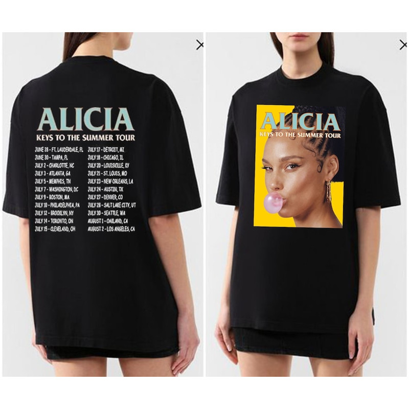 Alicia Keys Music Shirt World Tour 2023 T-Shirt, Alicia Keys Summer Tour 2023 Shirt, Alicia Keys Fan , Alicia Keys Shirt.jpg