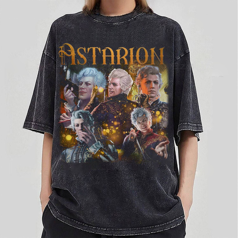 Astarion Shirt shirt, Astarion Baldur's Gate Shirt For Gamer, Astarion High Elf Shirt, Astarion Merch, BG3 Trendy Sweatshirt, Gamer Hoodies 1.png