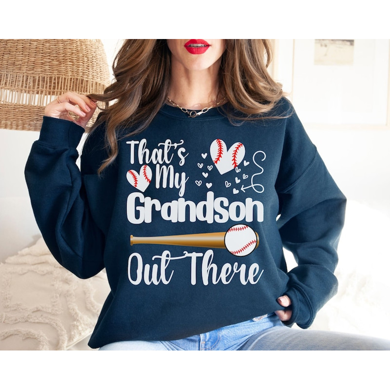 Baseball Grandma Shirt Tball Grandma Baseball Game Tee Ballpark Sweatshirt Baseball Grandson Sweater Baseball Sweatshirt Sports Grandma Tee.jpg