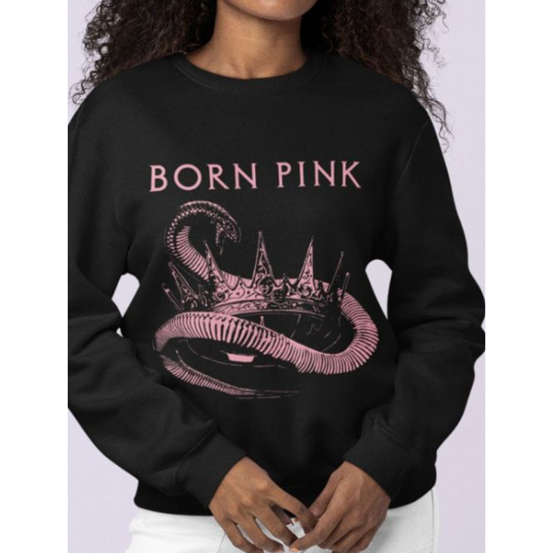 BLACKPINK Born Pink Snake Crown Sweatshirt.png
