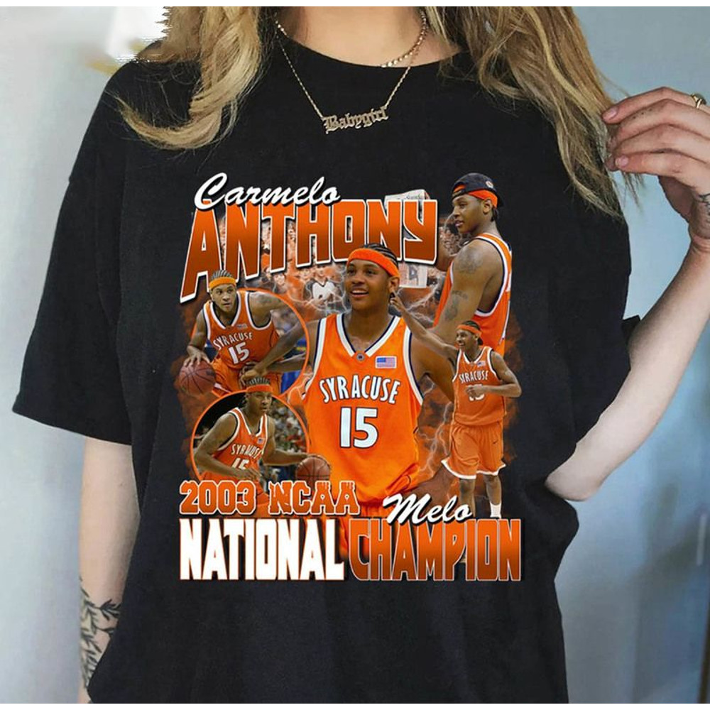 Carmelo Anthony Syracuse Shirt, Carmelo Anthony Vintage Unisex Hoodie Long Sleeve.jpg