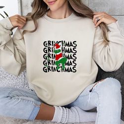 comfort colors grinchmas shirt, funny grinch shirt, merry grinchmas tee, grinch christmas shirt
