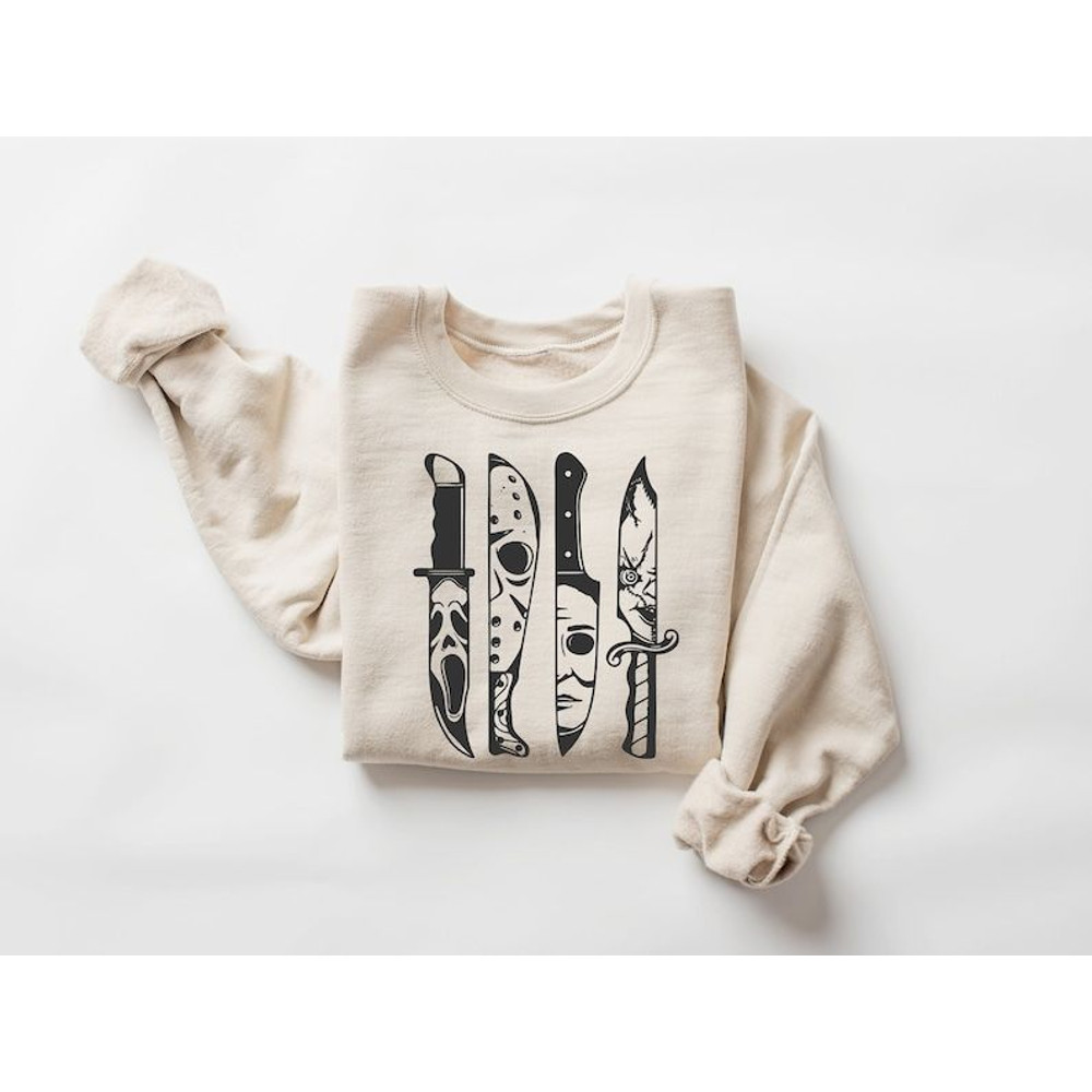 Horror Movie Knives Sweatshirt Halloween Horror Hoodie Halloween Movie Sweatshirt Halloween Costume.jpg