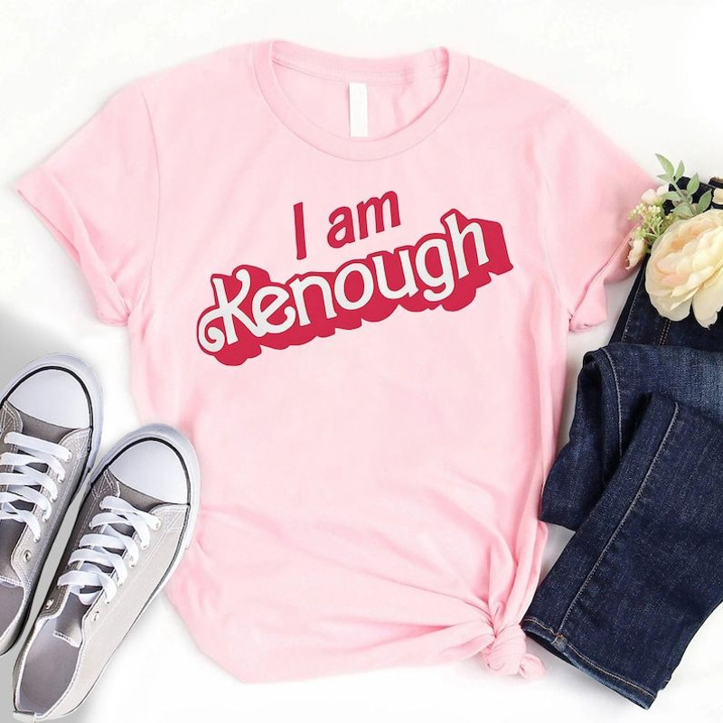 I Am Kenough Shirt, Doll Lover Tee, Trending Movie Long Sleeve, Birthday Gift For Girlfriend, Let's Go Party Men Women T-Shirt.jpg
