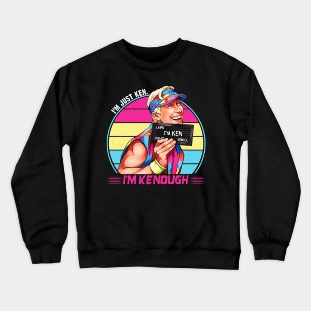 I am Kenough Sweatshirt Kenough Sweatshirt Barbi Ken Crewneck Colorfull Ken Sweatshirt 4.jpg