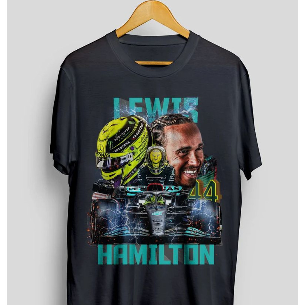Lewis Hamilton Vintage Washed Shirt, Formula Racing F1 Homage Graphic Unisex T-shirt, Driver Racing Championship Tee Fans Gift.jpg