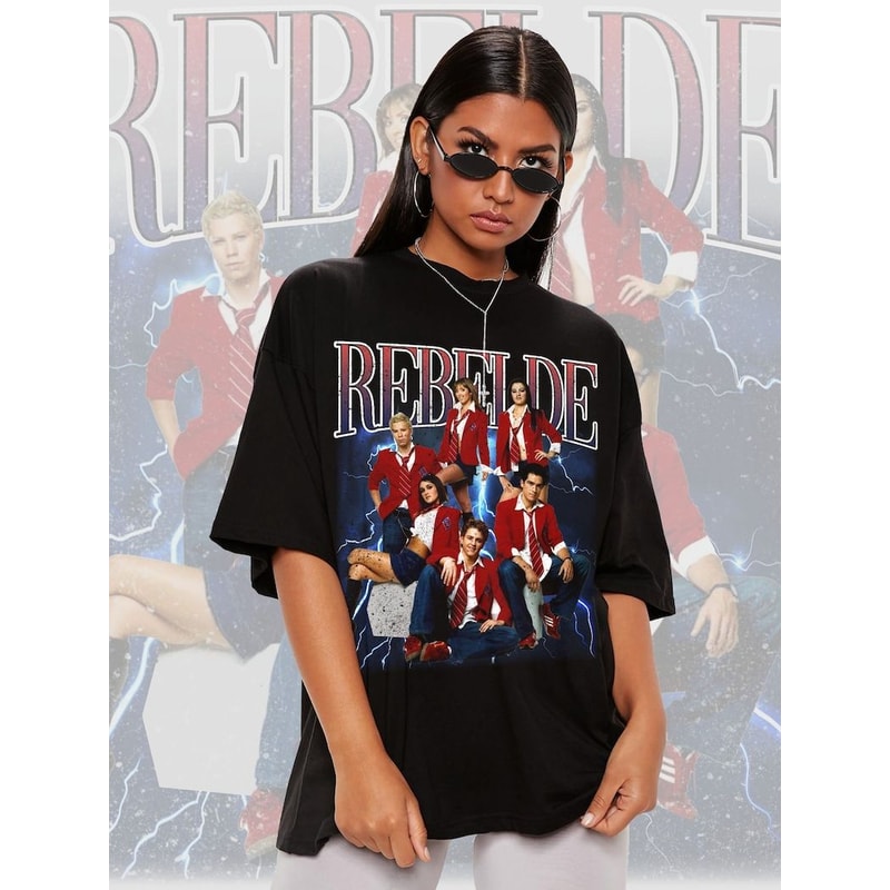 Limited Rebelde Shirt, Vintage 90s Graphic Tee, RBD Concert Shirt, Trending Shirt, Mexican Shirt Men, Rebelde Tshirt Gift for Man Woman.jpg