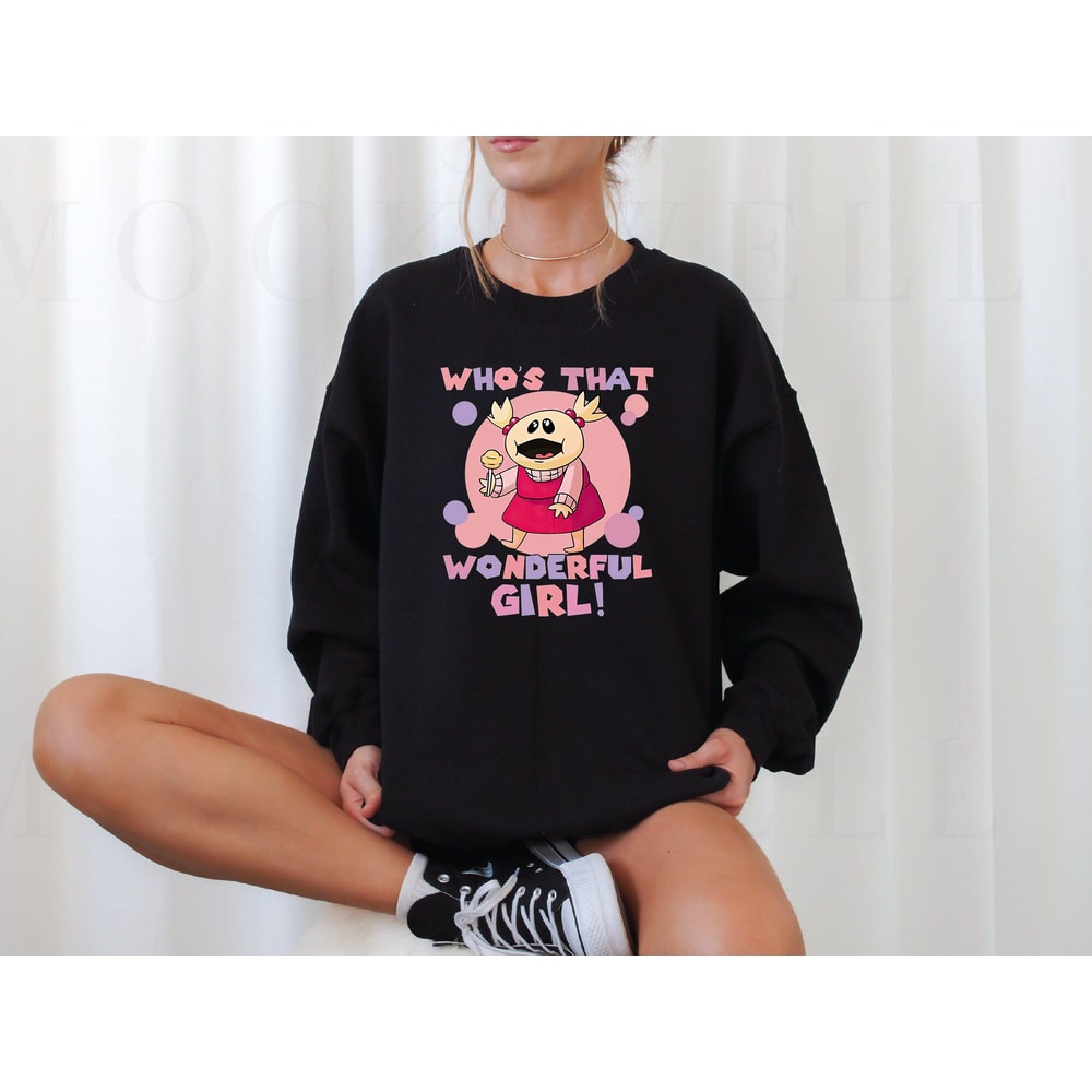 N.ana.lan Cute Meme Sweatshirt, Are You Feeling Mad, Na.na.lan Peepo, Girl Birthday Gift, Who's That Wonderful Girl, Funny Meme Shirt.jpg