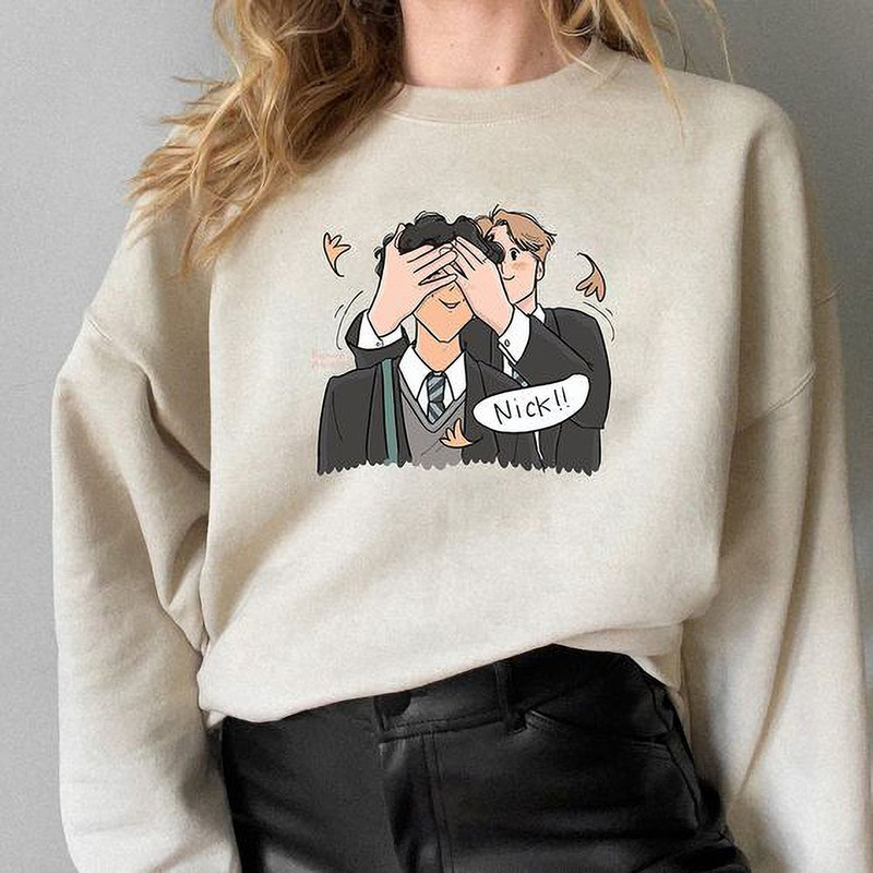 Nick And Charlie Unisex Sweatshirt LGBTQ Shirt Movies Sweatshirt Hi Leaves Sweatshirt Kit Connor.jpg