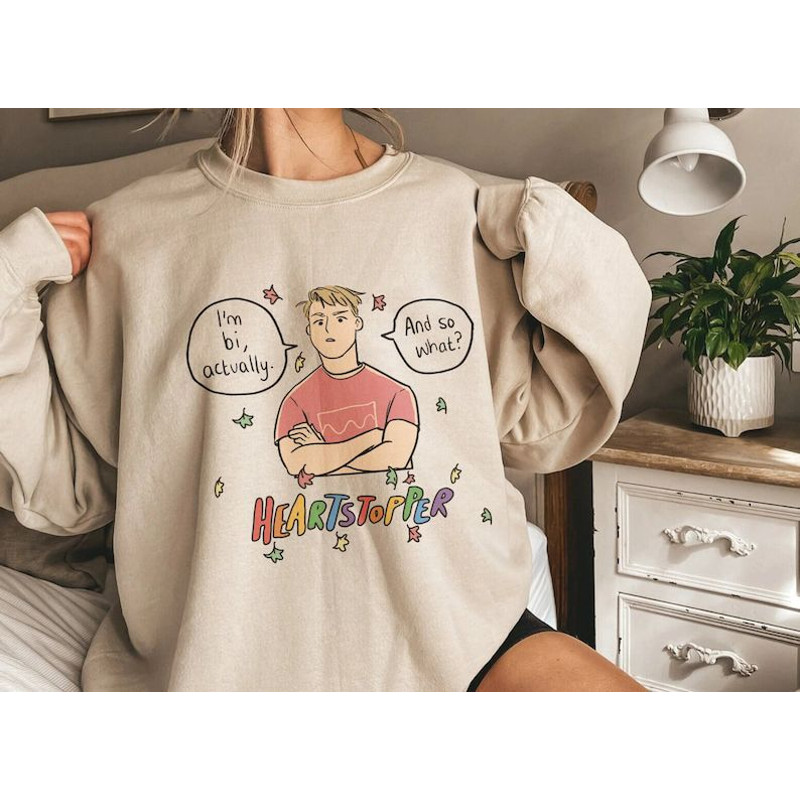 Nick Nelson Shirt  LGBTQ Shirt Movies Sweatshirt Hi Leaves Sweatshirt Kit Connor.jpg