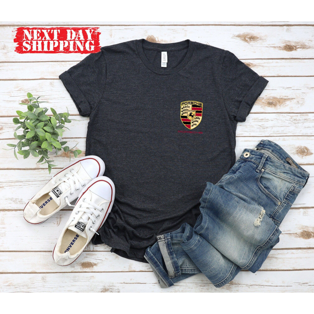 Porsche Shirt, Porsche Sweatshirt, Motor Sport Shirt, German Sport Car Shirt, Porsche Logo Shirt.jpg