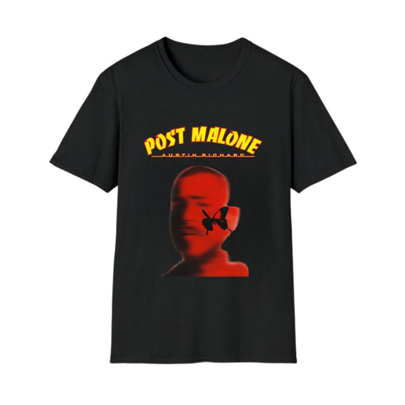 Post Malone, Post Malone Merch, Love Rapper Shirt, Fan Post Malone Shirt, Posty Twelve Carate Tour, Ghost Malone Tshirt, Posty TShirt.jpg