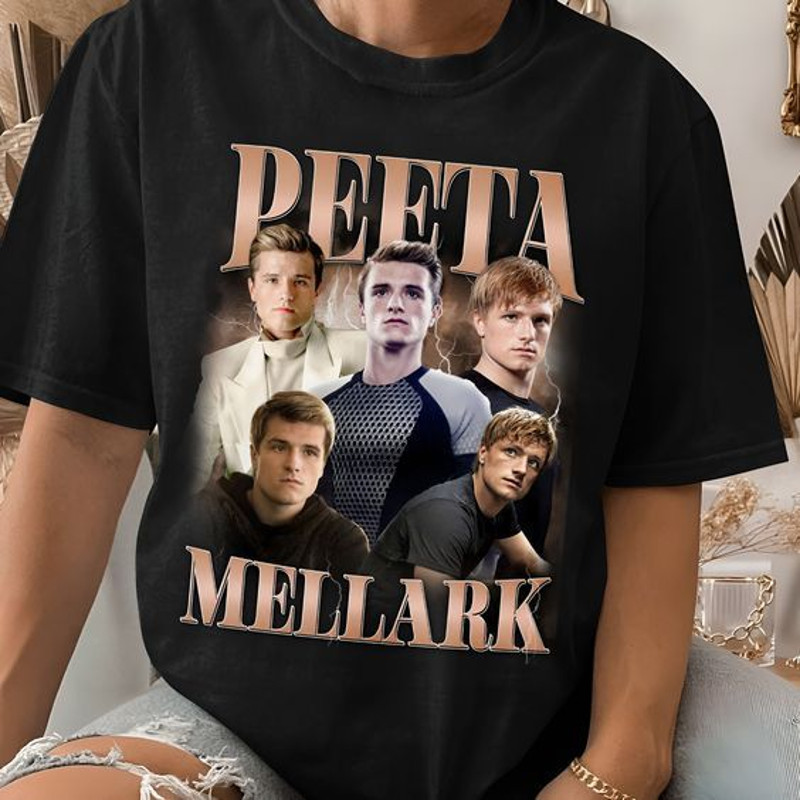T-Shirt Peeta Sleeve Mell.ark Friend Vintage Boy Unisex Girl Limited Unisex Peeta Women Mellar.k Family Vintage Gift for Men.jpg