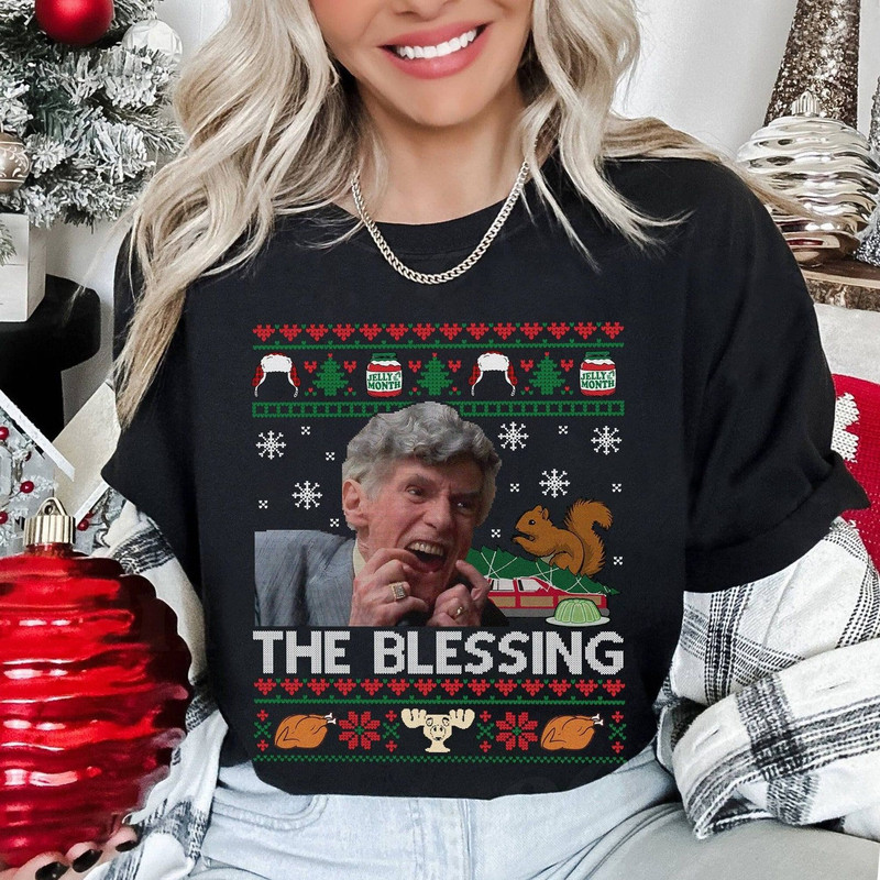 The Blessing Ugly Sweater Shirt, Uncle Lewis Ugly Christmas Shirt, National Lampoon's Christmas Vacation, Christmas Movie, Christmas Gifts.jpg